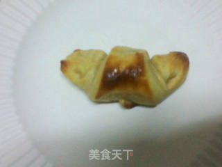 小小酥皮牛角包的做法步骤:9