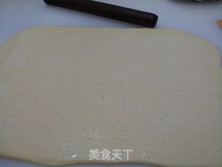 第一次叠被子——蝴蝶酥的做法步骤:6