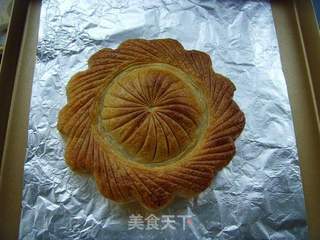 法式甜点:香浓酥脆---杏仁皇冠派(Pithiviers)的做法步骤:18