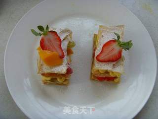 法式甜点:一层一层的诱惑---拿破仑酥的做法步骤:15
