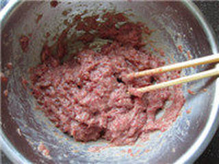 龙井茶香牛肉水饺的做法步骤:6
