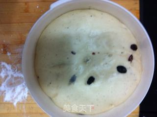 奶酥黑提辫子包(液种)的做法步骤:3