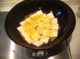 青菜豆腐的做法步骤:6
