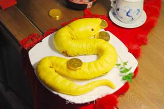 蛇來運轉 富貴年菜之主食篇——【金蛇闹春】的做法步骤:18