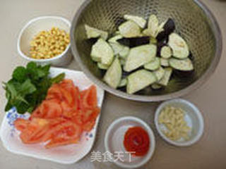 黄豆焖紫茄的做法步骤:2