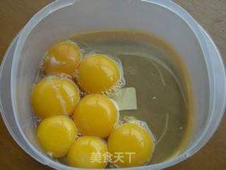 电饭锅版:大理石戚风蛋糕的做法步骤:3