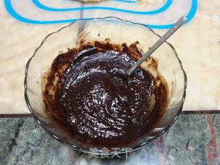 和风豆浆生巧克力3种的做法步骤:5