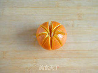 【荷花水果拼盘】--- 2012年夜饭第九道菜的做法步骤:2