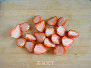 【荷花水果拼盘】--- 2012年夜饭第九道菜的做法步骤:5