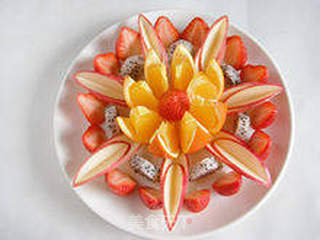 【荷花水果拼盘】--- 2012年夜饭第九道菜的做法步骤:12