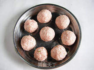 【清蒸手工狮子头】--- 来自乡间的味道的做法步骤:13