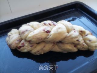 蔓越莓核桃节日面包的做法步骤:8