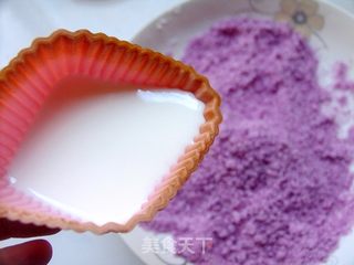 情人节里的浪漫串串——紫心串的做法步骤:6