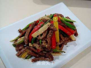 美味儿小炒“干炒牛肉条”的做法步骤：14