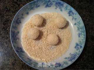 软软糯糯山药丸子的做法步骤:3