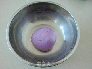 紫气东来,年年高——紫薯大枣年糕的做法步骤:4