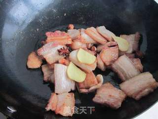 干菜花焖肉的做法步骤:5