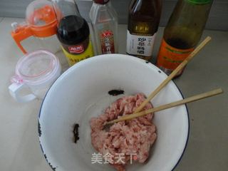 白菜猪肉包子的做法步骤：2