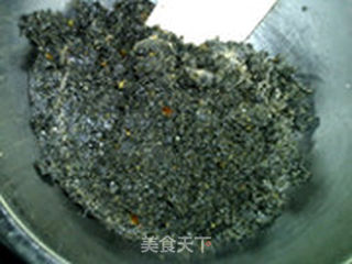 黑芝麻汤圆馅的做法步骤:5