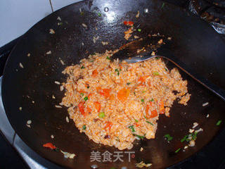 幸福炒饭的做法步骤:6
