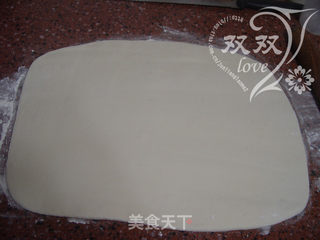 纯手工打造“养胃”饼——培根锅饼的做法步骤:6