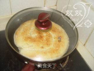 纯手工打造“养胃”饼——培根锅饼的做法步骤:17