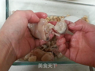猪蹄黄豆冻的做法步骤:7