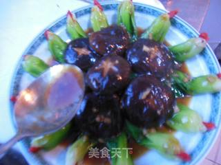 香菇油菜——财源滚滚 吉星高照的做法步骤：16