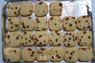 葡萄干饼干的做法步骤:13