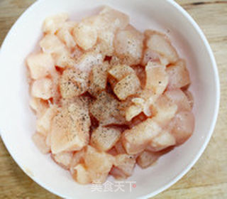 【万多福开心果】开心果鸡肉沙拉的做法步骤:2