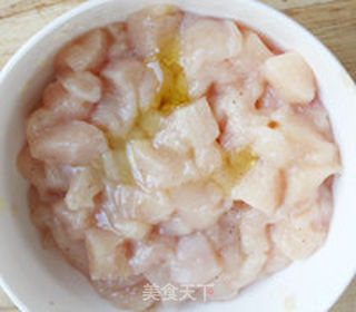 【万多福开心果】开心果鸡肉沙拉的做法步骤:3