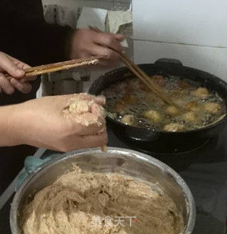 炸肉丸的做法步骤:4