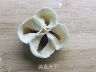 四囍蒸饺的做法步骤:10