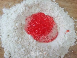 巧克力玫瑰包的做法步骤:2