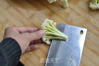豉香花菜的做法步骤:2