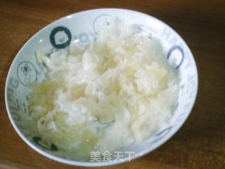 银耳苹果羹的做法步骤:3