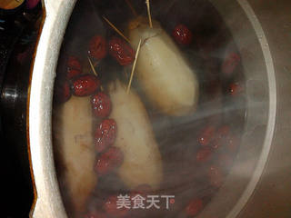 蜜汁糯米藕的做法步骤:6