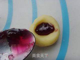 蓝莓酱饼干的做法步骤：8