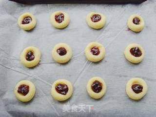 蓝莓酱饼干的做法步骤：10
