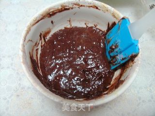 吃出浓浓的爱情味道——简易可可蜂蜜小蛋糕的做法步骤:7