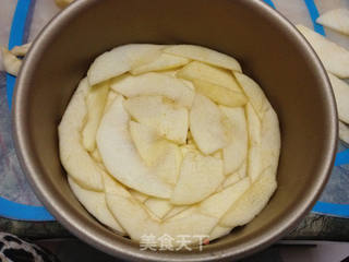 焦糖苹果翻转蛋糕的做法步骤:9