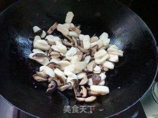 香菇烧荸荠的做法步骤:3