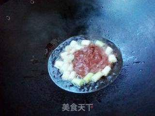 虾酱炒豆腐的做法步骤:5
