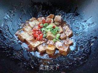 虾酱炒豆腐的做法步骤:8