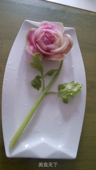 月季花的做法步骤:7