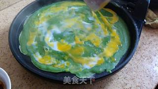 韩国风味彩色蔬菜卷饼的做法步骤:9