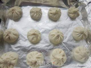 烤豆沙包的做法步骤:10