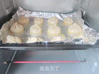 烤豆沙包的做法步骤:12