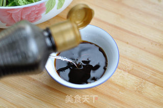 凉拌茼蒿的做法步骤:5