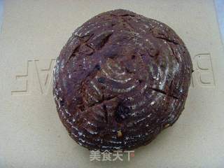 朴实的外表下却是惊艳---可可蔓越莓黑麦面包的做法步骤:10